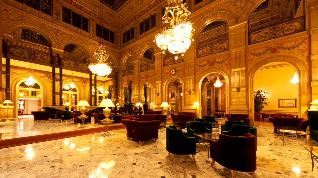 Luxury amenities at a casino hotel retreat